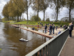 Het was gezellig druk